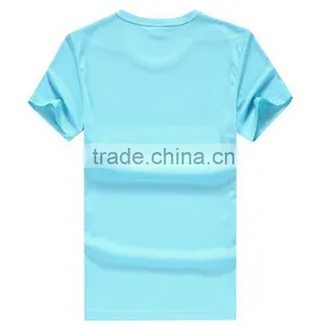 2016 Unisex Round Neck Printing Plain Cotton T Shirt thumbnail-5