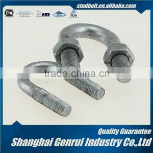 High Tensile Strength Harden and Temper Bracket U BOLT Pipe Clamp thumbnail-4