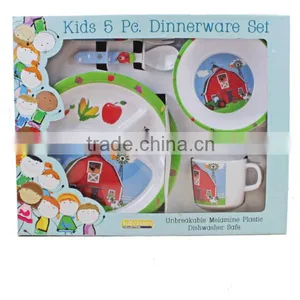 Best Selling Cheap Various Melamine Baby Tableware thumbnail-4