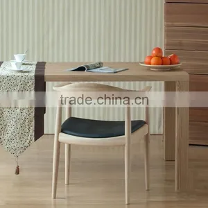 The Kennedy President Election Replica Wood Hans Wegner Chair Designer Wood Dining Chair thumbnail-5