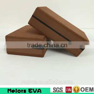 Melors Wholesale Yoga Block Eva Yoga Brick /block Organic Bamboo Yoga Block in Standard Size Strong and Hard thumbnail-1