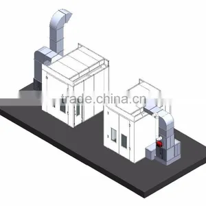 JF Car Paint Box Carbiner Guangli Spray Booth thumbnail-1