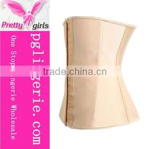 Classic Latex Waist Cincher and Leopard Print Latex Waist Trainer Corset thumbnail-6