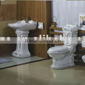 Hot Selling Ceramic Bathroom Set 023 thumbnail-1
