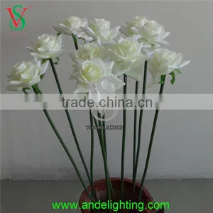 Home Decoration Decorative White Rose Artificial Flower thumbnail-5