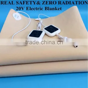 PTC Material Luxury 20V Flame Retardant Polyester Small Electric Heating Under Blanket thumbnail-2