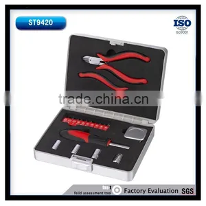 19pcs Promotional Kraft World Hand Tool Box With Pliers Hand Tool thumbnail-1