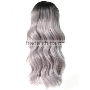 New Arrival 200g Fashion Synthetic Wig Lace Front Wig for Woman thumbnail-3