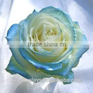 BABY BLUE SATIN ACRYLIC SMALL SQUARE BOX thumbnail-2