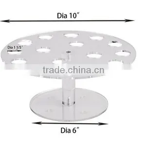 Clear Acrylic Ice Cream Cone Stand Holder thumbnail-1