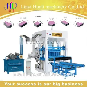 Interlocking Paving Stone Making Machine/ Hydraulic Paving Brick Making Machine/ Interlocking Paving and Brick Making Machine thumbnail-1