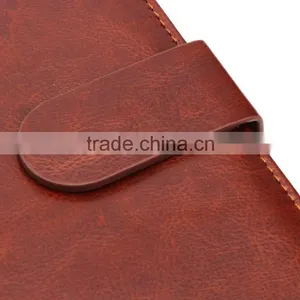 Customized Print Promotional Business PU Leather Recycled Notebook thumbnail-4