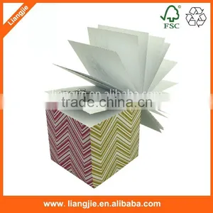 Custom Memo Paper Cube,pen Hole Memo Paper Cube,loose Paper Cube thumbnail-5