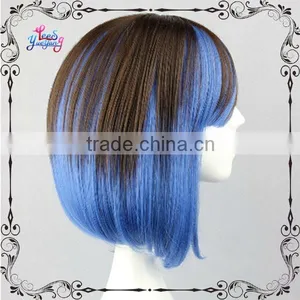 Multicolor BOB Hairstyle Lolita Cosplay Wig thumbnail-2