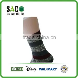 Wide Stripe Heavy Yarn Thick Quard Man Socks thumbnail-5