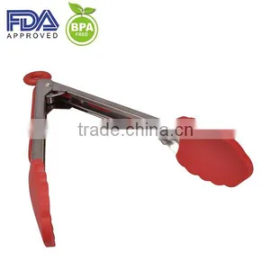 Hot New Products Kitchen Silicone Tongs/ Silicone Food Tongs thumbnail-1