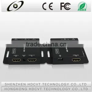 Super Quality HDMI Extender Over Single 50m/164ft Cat5e/cat6 With IR Control, POE thumbnail-3