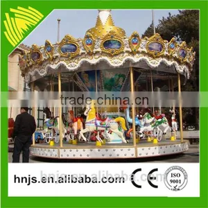Amusement Equipment Factory Mechanical Horses Carousel for Sale thumbnail-1
