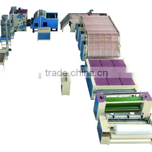 Nonwoven Glue Free Wadding Production Line For Quilts WJM-3 thumbnail-5