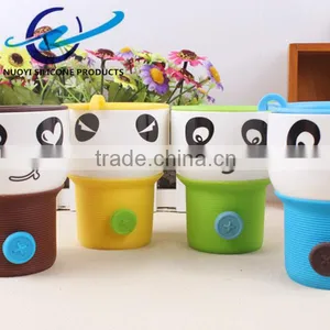 Silicone Cup Sleeve in Cute Panda Cup thumbnail-5