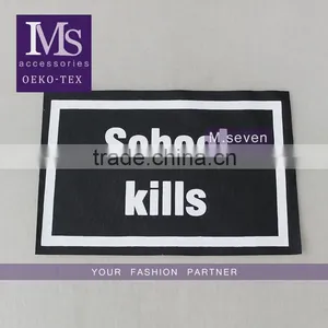 21* 31cm Wide School Logo Patch Sew on Patches Sports Textile Accessories thumbnail-1