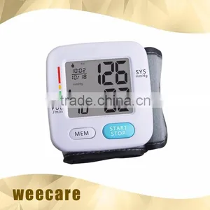 Wecare 2016 Promotion Wrist Type Medical Sphygmomanometer thumbnail-2