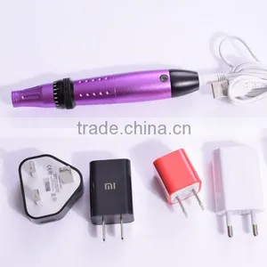 2016 Professional Auto Vibration Electric Skin Rejuventation Derma Pen With Needle Cartridges thumbnail-2