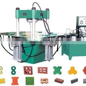 SY7502 Hydraulic Concrete Interlock Paver/driveway Block Making Machinery thumbnail-1