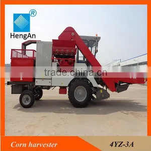 2015 New Condition Small 3-row Corn Combine Harvester 4YZ-3A thumbnail-3