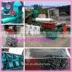 Recycle Plastic Granules Making Machine/ PE PP Film Pelletizing Machine / Film Granulating Machine 0086-13703827012 thumbnail-2
