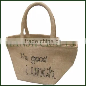 Jute Lunch Bag thumbnail-1