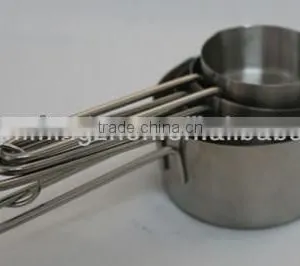 4 Pcs Set 60ml80ml125ml250ml Stainless Steel Measuring Cup thumbnail-3