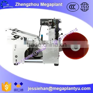 Flat Round Bottle Tube Glue Labeling and Coding Machine thumbnail-2