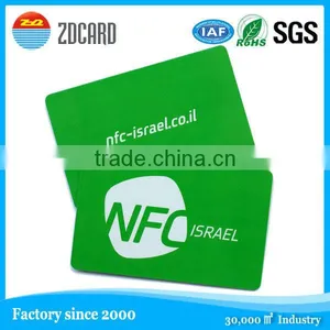 13.56MHZ Contactless Branded Writable Classic 1k Nfc Card thumbnail-2