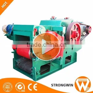Henan Strongwin Factory Supply Pto Mobile Wood Chipper Shredder Machine Price thumbnail-1