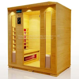 Steam Shower Room Wooden Sauna thumbnail-1