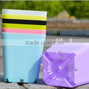 7cm Square Plant Pot Plastic Square Pot thumbnail-2