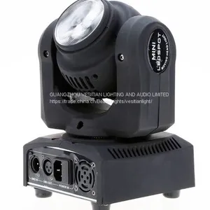 Wash Stage Light Mini Double Face 4pcsx10w 4in1 Led Moving Head Beam Light thumbnail-4