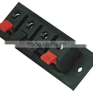 Speaker Wire Spring Terminal; Speaker Wire Terminal Connectors; Spring Loaded Speaker Connectors thumbnail-2