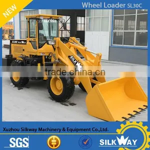 Yineng 3 Ton Load Capacity Mini Wheel Loader SL30C in Stock for Sale thumbnail-1
