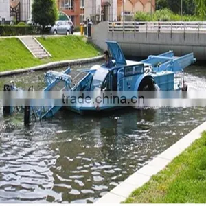 Hydraulic System Water Weed Harvester Used in Lake/River for Sale thumbnail-2