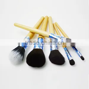 OEM Nylon Brush Material and Plastic Handle Material Oval Makeup Brush thumbnail-4