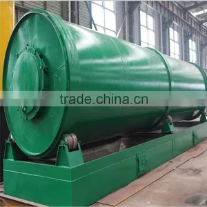 Fully Automatic Green Energy Waste Tyre Pyrolysis to Oil Equipment thumbnail-1