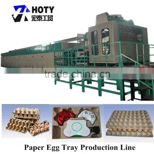 Waste Paper Recycling Production Line Small Paper Egg Tray Machine thumbnail-1