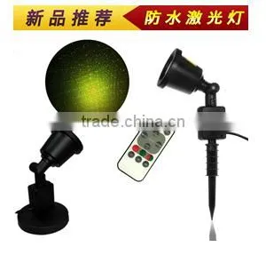 Motion/ Static/ Lighting Outdoor Indoor Lawn Laser Projector Light With Remote Controller thumbnail-2