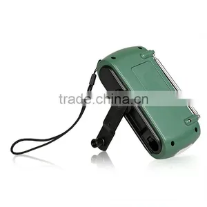 Multifunct Emergency AM/FM Portable Radio Solar/Dynamo Powered W/Flashlight thumbnail-5