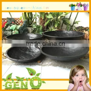 Indoor Special Shape Flat Flower Pot,Balcony Planter Wholesale thumbnail-1