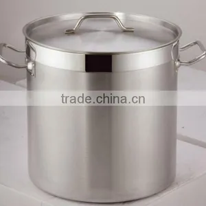 200L Industrial Cookware Stainless Steel Stock Pot thumbnail-1