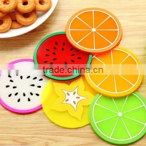 Silicone OEM Coaster,round Shape Mats for Wine Glasses thumbnail-3
