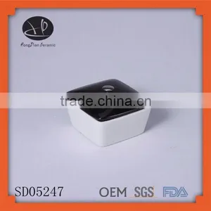 Porcelain Plain White Sushi Soy Sauce Dipping Plate Dishes,Bowl With Lid,used Chafing Dishes,China Dishes Wholesale thumbnail-1